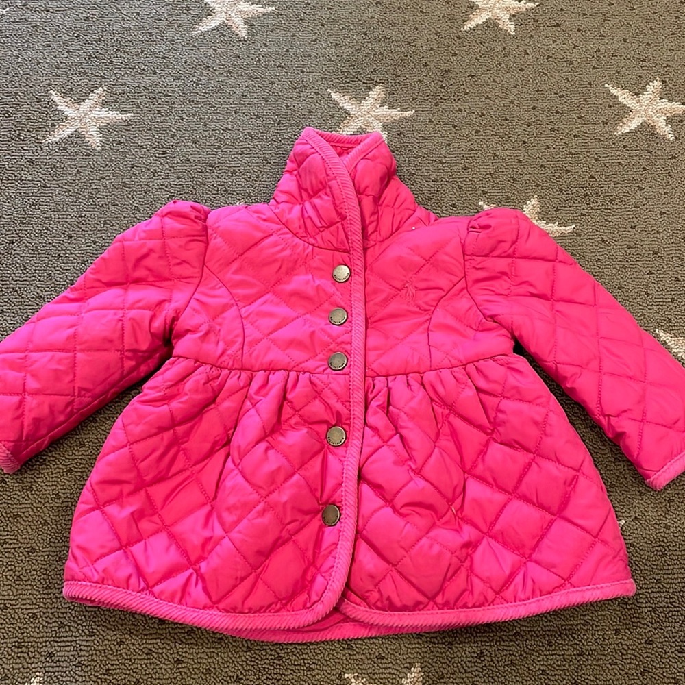 Ralph Lauren girls baby barn jacket